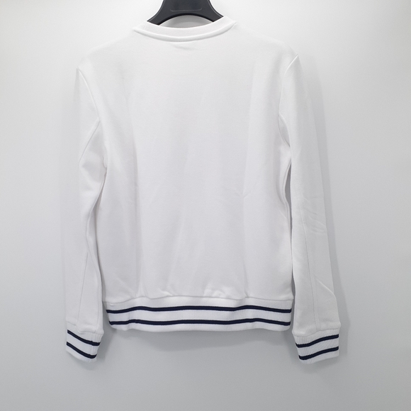 FILA French Terry Pullover Crewneck Sweatshirt Size S | Classic Logo - Picture 3 of 7